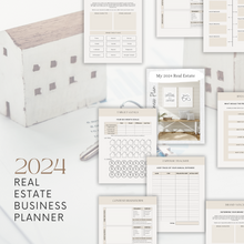 Load image into Gallery viewer, 2024 Real Estate Business Planner - Canva Template &amp; Printable